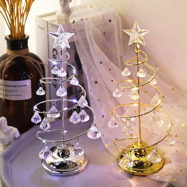 Christmas Crystal Tree Light